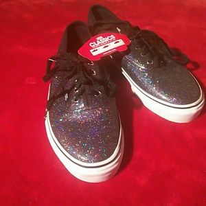 New pair of Vans brand sneakers for kids